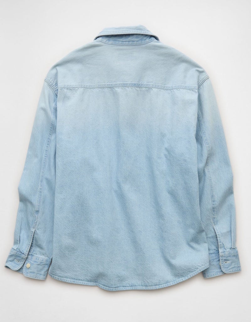 American Eagle AE Denim Workshirt - Image 5