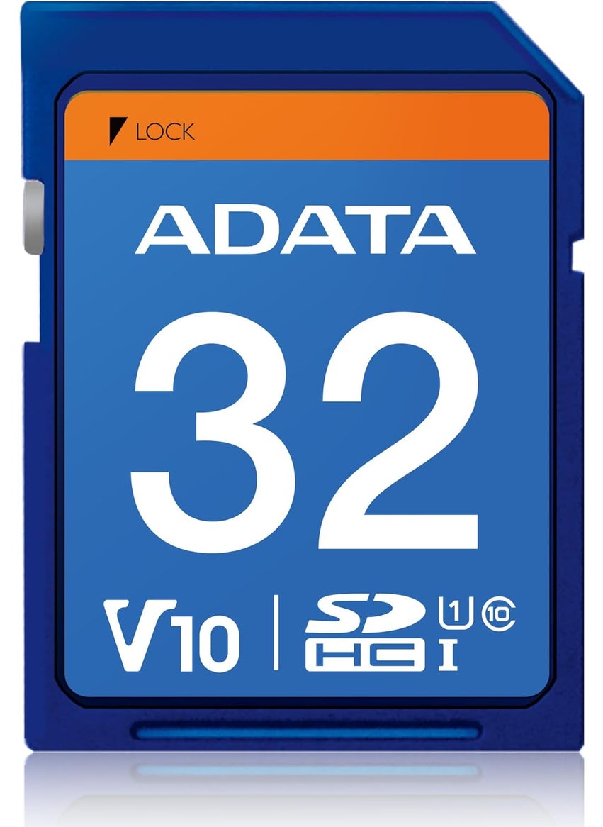 ADATA ADATA Premier 32GB SDHC UHSI U1 Memory Card ASDH32GUICL10R  - Image 2