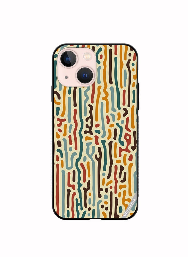 VR CREATIVE Protective Case Cover For Apple iPhone 14 Plus Mix Pattern Design Multicolour - Image 1