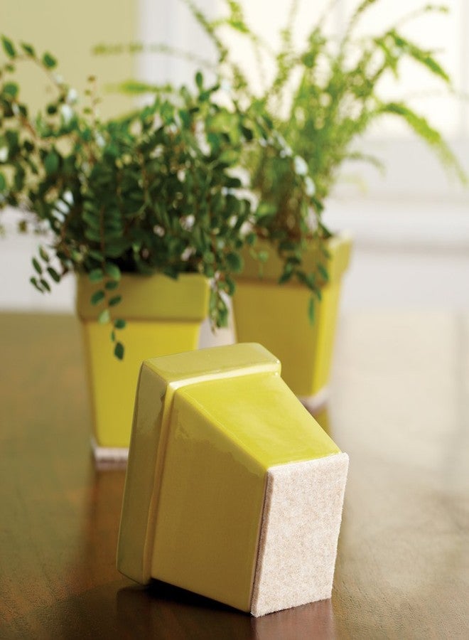 سوفت تاتش 8 قطع من قماش اللباد ذاتي اللصق للأثاث الخشبي من سوفت تاتش، مقاس 4.5 × 6 بوصات، لون بيج، يُقطع بأي شكل - Image 4