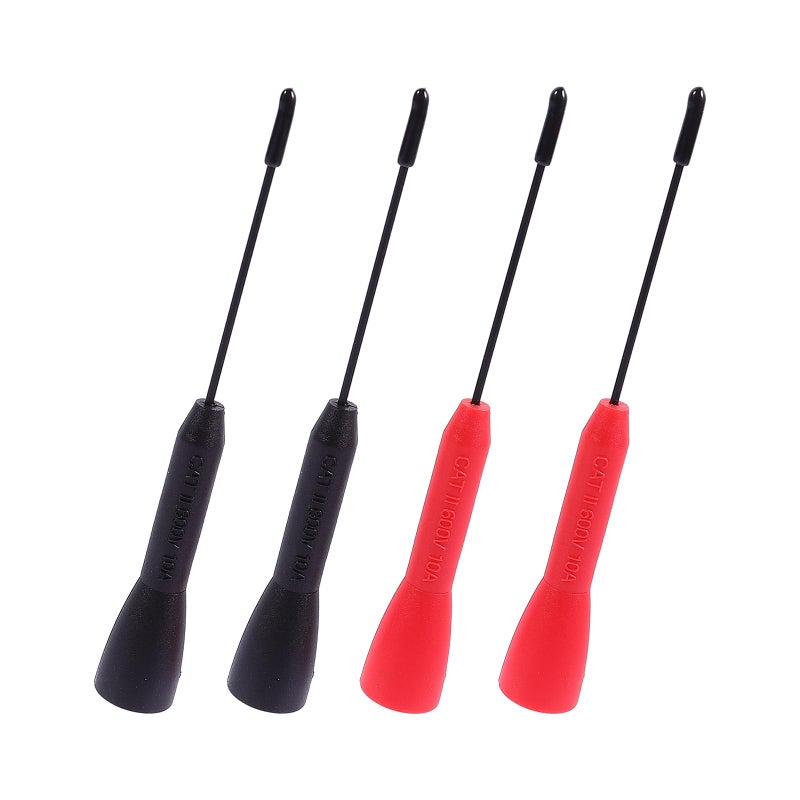 4Pcs 2mm Insulation Piercing Test Probes with Fine Tip for Automotive Electrical Multimeter Testing - Image 2