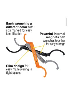 General Conduit Locking Wrench Set - Conduit Locking Wrench Set - 1/2", 3/4" and 1" for Tightening and Loosening Lock Nuts Hiuuo  - Image 4