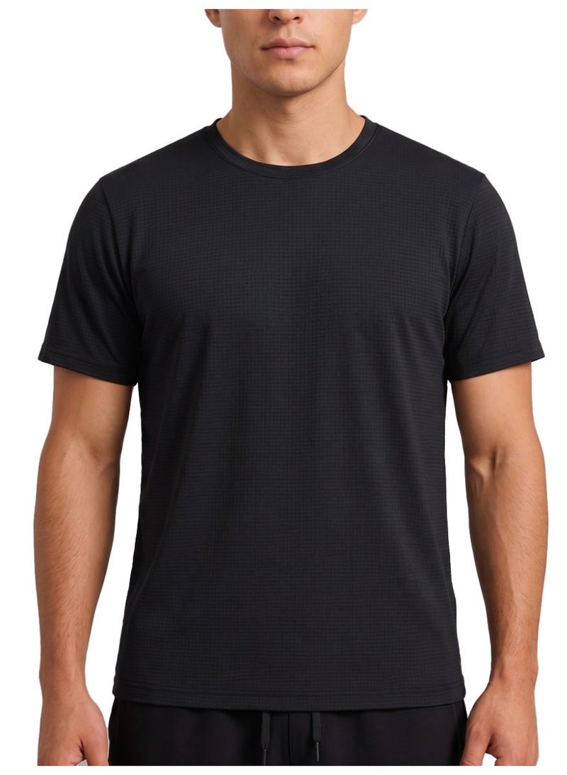 Nileton Sports T-Shirt for Men - Half Sleeve Top - Crew Neck quick dry Tee - Running and gym T- shirts - sportswear for men - Image 1
