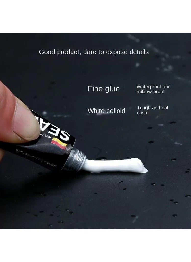 CMGTYYD - CMGTYYD Strong Nail-Free glue-12g, 10 Pcs Universal Construction Wall Tile Glue，Waterproof and Moisture-Proof Glass gluesuitable for Metal Plastic, Ceramic Glass, Wood Acrylic - Image 1