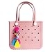 QTMY Pom Pom Tassel Charms for Bogg Bag Accessories Rubber Beach Bag Boho Purse Charms06 - Image 2
