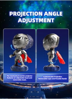 ARNOTEC Space Man Light Projector with Nebula,Timer and Remote Control, Starry Night Light Room Decor Aesthetic for Kids  - Image 5