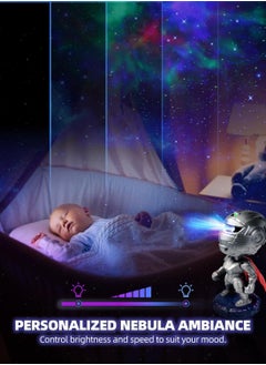 ARNOTEC Space Man Light Projector with Nebula,Timer and Remote Control, Starry Night Light Room Decor Aesthetic for Kids  - Image 3