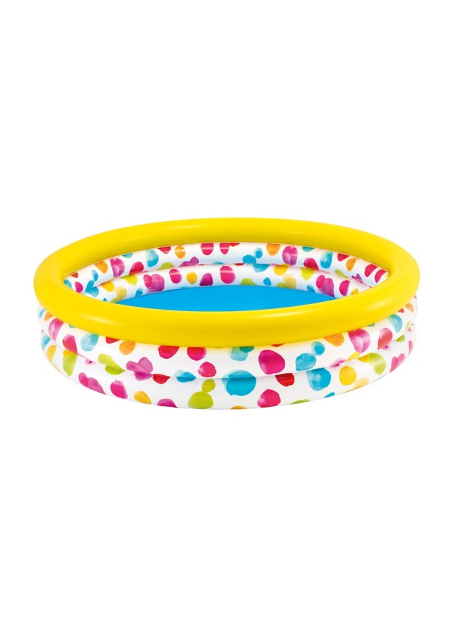 INTEX PVC Inflatable Round Fun Kiddie Pool Multicolor 41 x 168 x 168 cm 58449 - Image 2