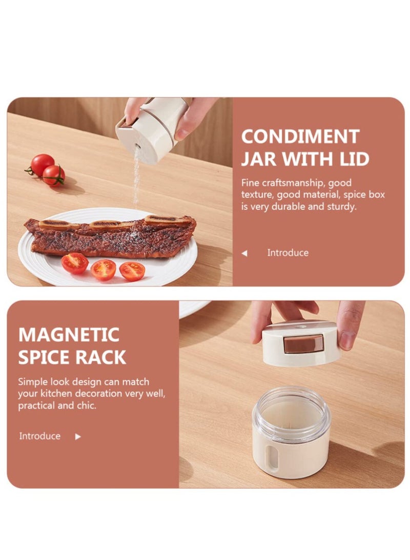 Barakah Salt and Pepper Shakers Set with Adjustable Pour Holes - Spice Dispenser - Perfect for Pink Himalayan, Table Salt, Black and White PepperÔºà6 pcsÔºâ - Image 4