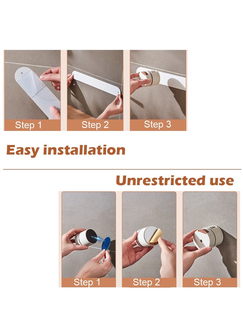 Barakah Salt and Pepper Shakers Set with Adjustable Pour Holes - Spice Dispenser - Perfect for Pink Himalayan, Table Salt, Black and White PepperÔºà6 pcsÔºâ - Image 3