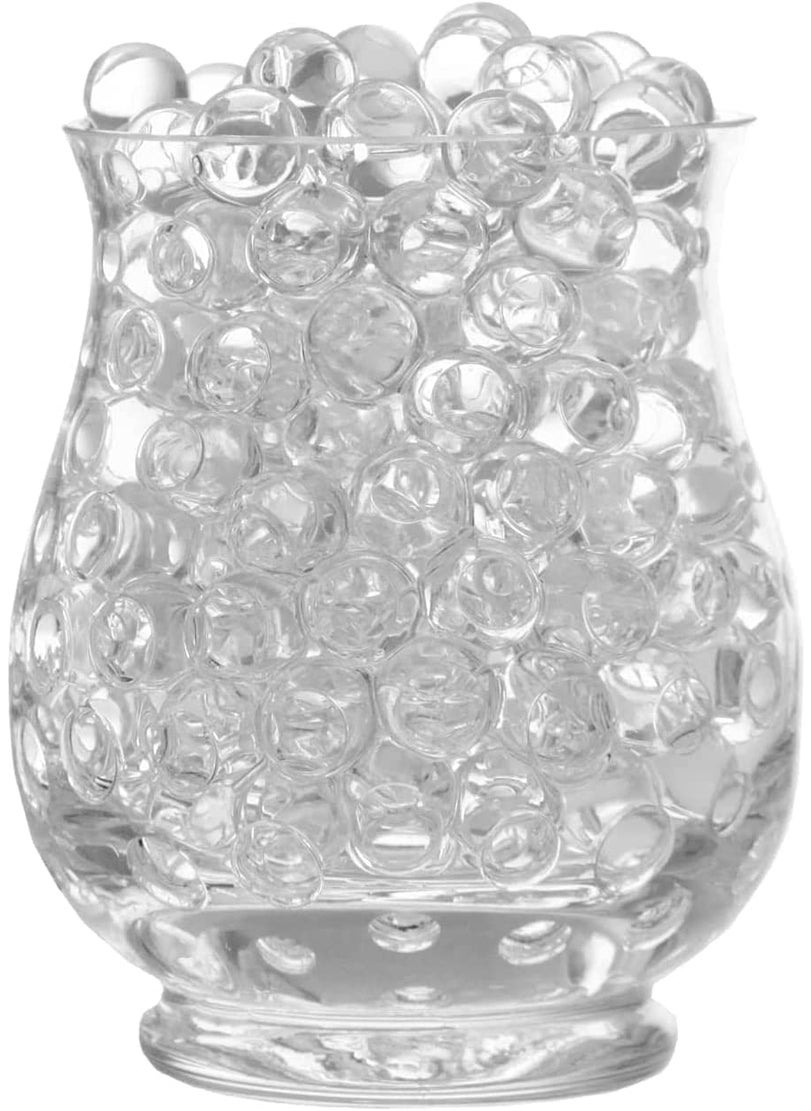 Promote Promote Trader 100g Clear Transparent Water Beads NonToxic EcoFriendly Water Ball Beads for Indoor Plants Decoration  - Image 3