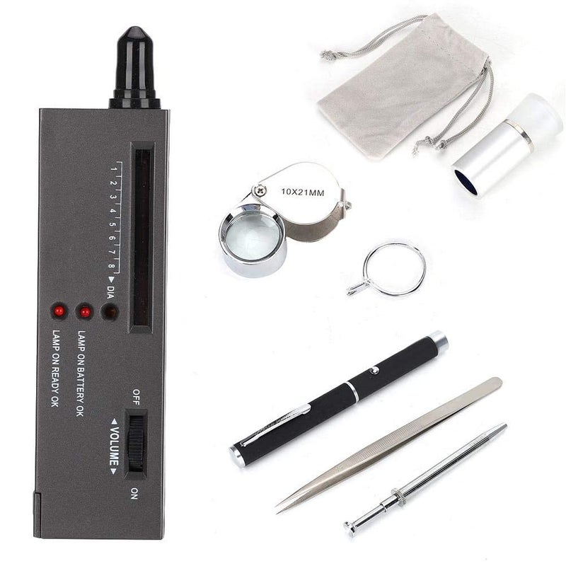 woobles Diamond Test Kit with Gem Tester and Digital Pocket Scale High Accuracy Jewelers Test Equipment High Accuracy Diamond Tester Professional Jeweler For Novice and Expert- - Image 1