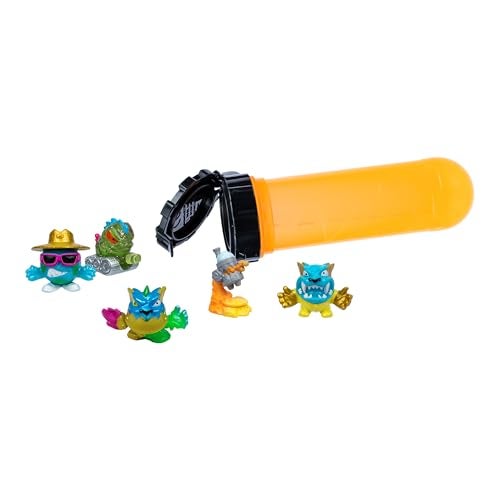 MrBeast Lab Swarms Series 2 Atomic Lab 5 Pack – Collectible Micro Beasts, Add Water & Shake Test Tube to Reveal 2 of 5 Surprise 1" Figures, 85 to Collect, Mystery Teams, Fun Unboxing Toy for Kids 5+ - Image 4