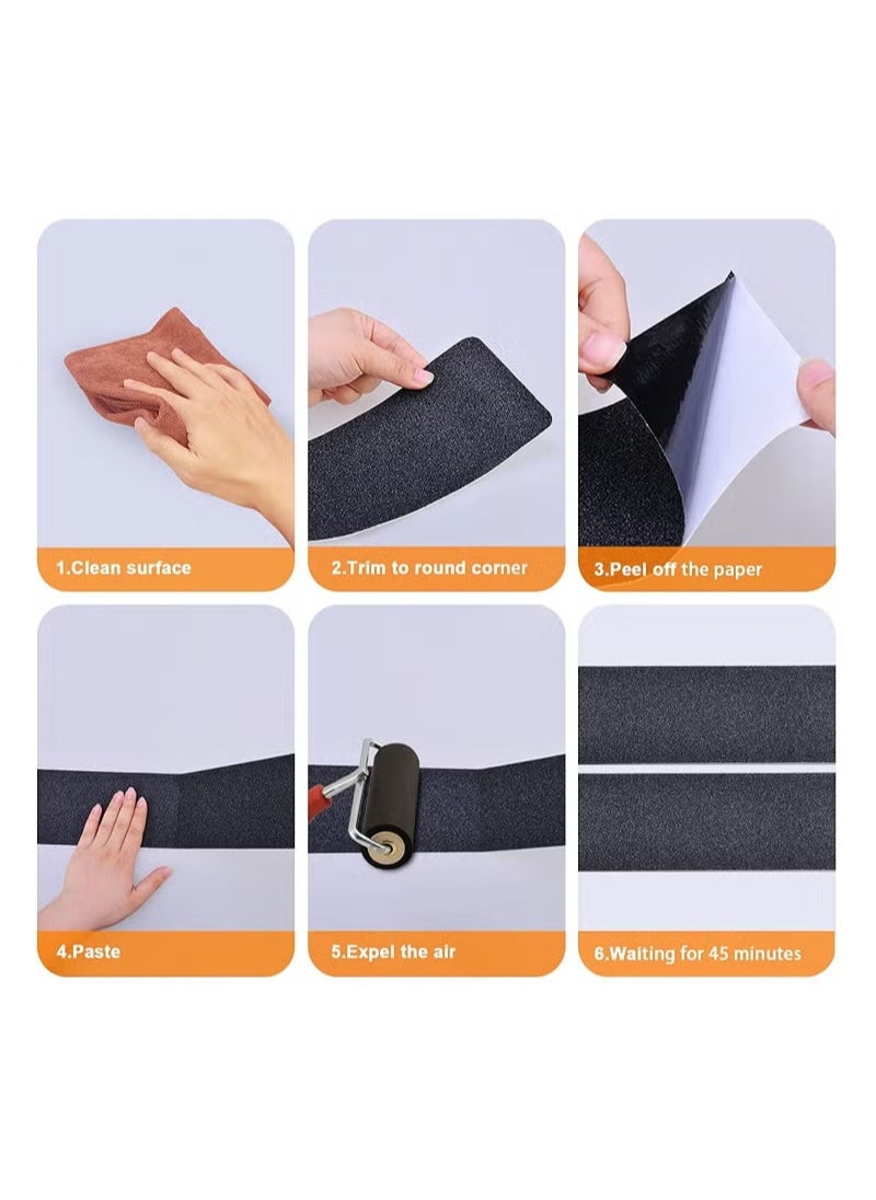 Generic Anti Slip Tape for Indoor Outdoor Stair Treads, 5M Long 5CM Wide Each Roll Easy Install  - Image 3