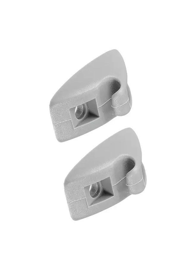 2pcs Durable Plastic Sun Visor Support Clip Retainer Holder for Car Interior Accessories - Image 5