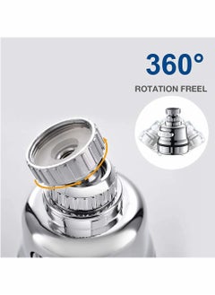 Y&D Movable Kitchen Sink Aerator 2 Pack, 360 Rotatable Faucet Sprayer Head Replacement for  - Image 2