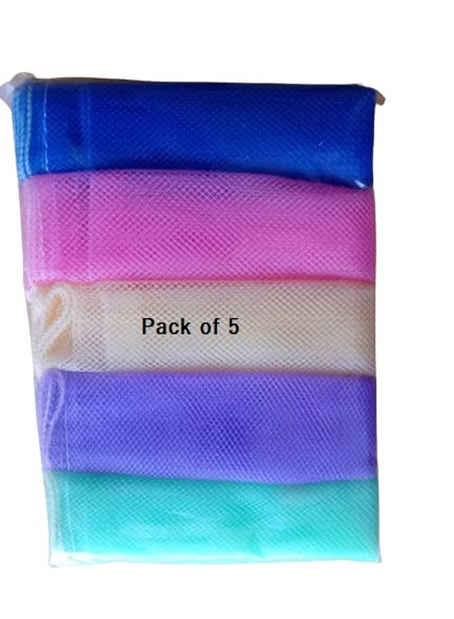 ImegaZ Mesh Bags Fridge/Refrigerator Bags/Net Pouches for Storage of Fruits, Vegetables Set of 20 Multicolor - Image 2