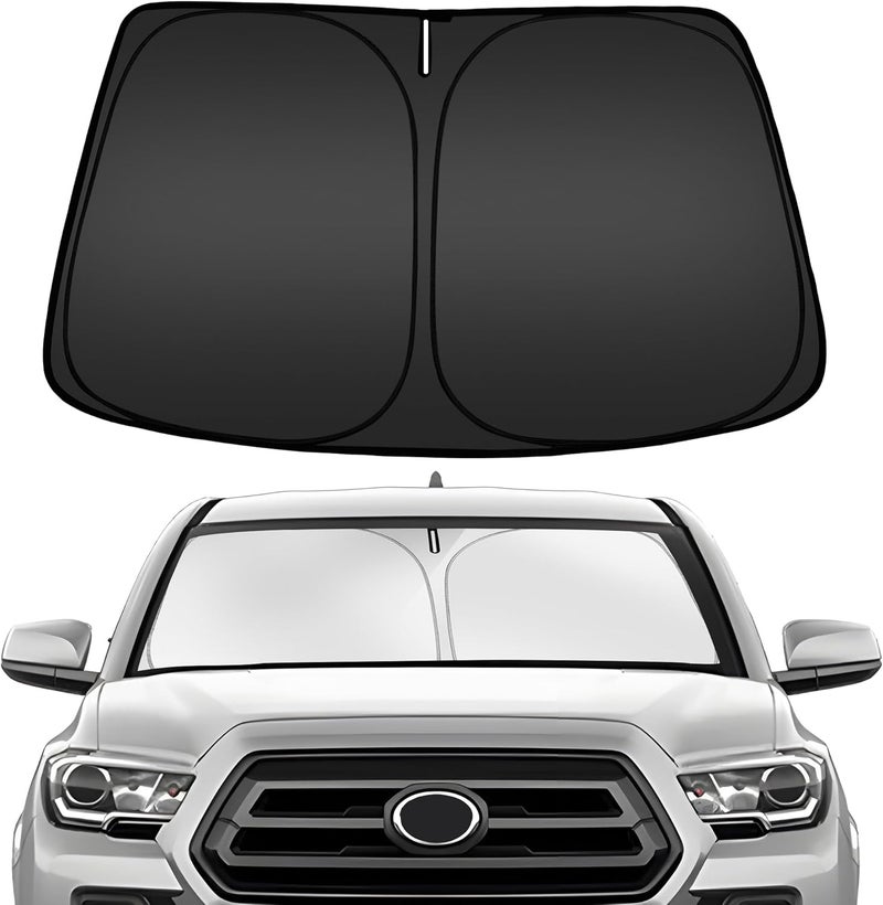 ARISMOTOR Windshield Sun Shade for Toyota Tacoma 2016-2024 - Image 1