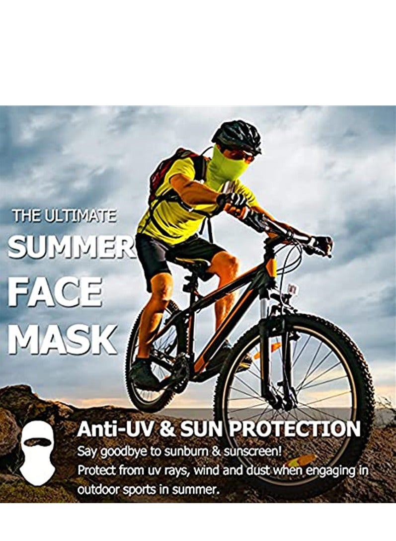 SYOSI Face Mask UV Protection Sun Hood for Men Women Outdoor Sports Ski, Cycling, Running, Motorcycle - Image 2