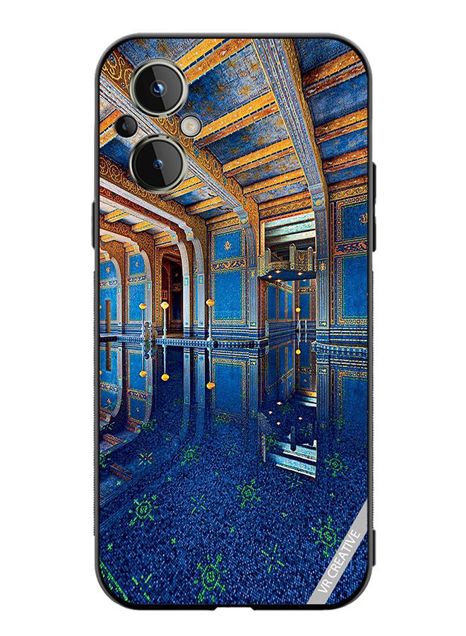 VR CREATIVE Protective Case Cover For OnePlus Nord N20 5G Hearst Castle Design Multicolour - Image 1