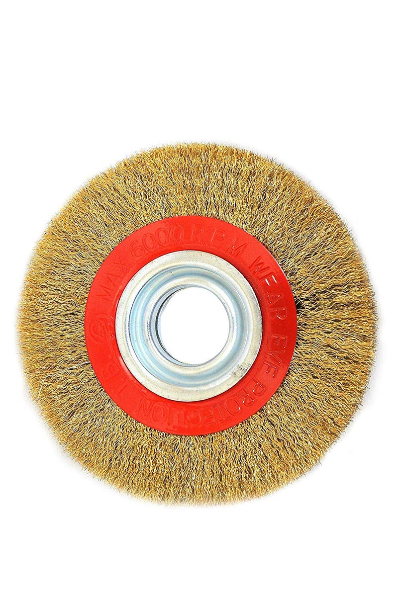 Jon Bhandari Tools Knotted Steel Wire Wheel Brush – 6 inch Heavy duty Twisted Wire for Grinder – Ideal for Deburring, Rust, Paint & Weld Removal & Cleaning - Image 2
