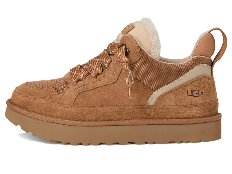 UGG Men's Lowmel Sneaker, Chestnut, 10 - Image 4