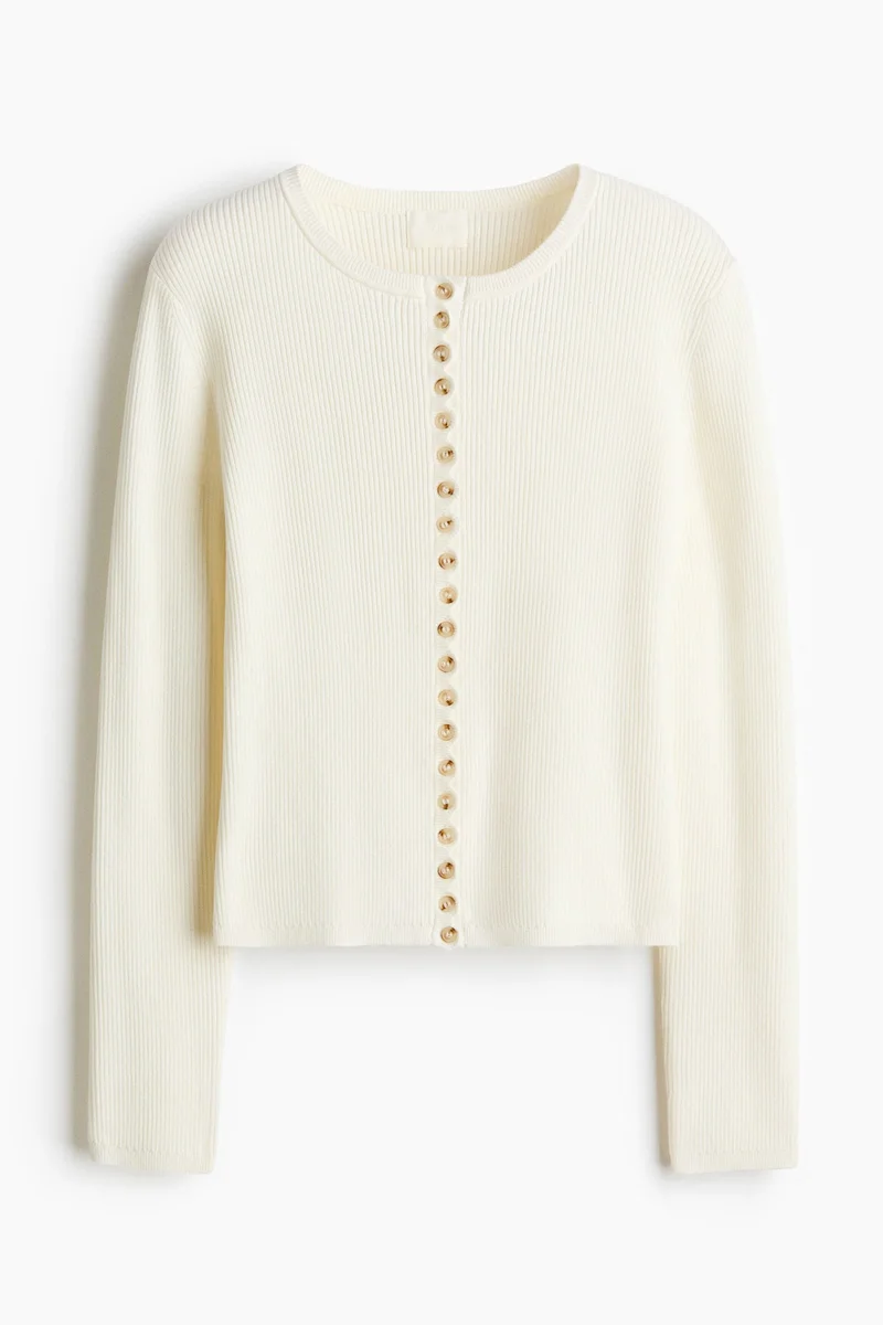 H&M  Ribbed cardigan for Women | Best Price UAE