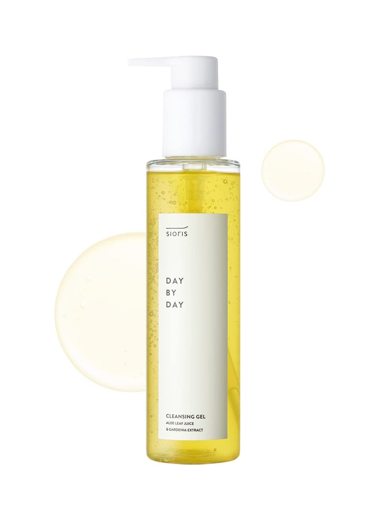 SIORIS day by day cleansing gel 5.07fl.oz, organic citrus water and sugar beet, remove makeup residue with 5.64ph formula and hydrating cleansing gel for sensitive skin - Image 1