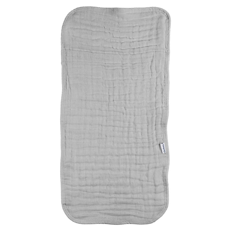 Gerber Baby Unisex Muslin Burp Cloths 5-Pack, Multi Stars, Large Size 20" x 10" - Image 4