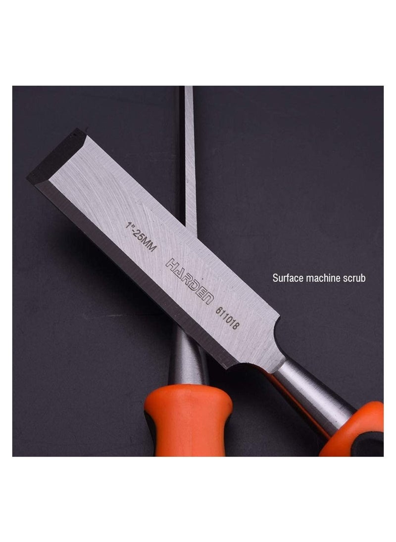 Harden Harden - Wood Work Chisel Orange/Black Handle - 10 mm - DMM-611013  - Image 2