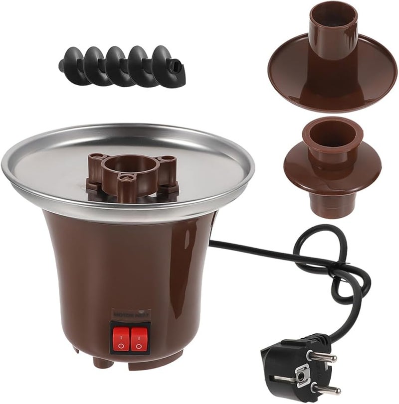 صانع نافورة فوندو الشوكولاتة بسعة 2 لتر، يذوب بسرعة للحفلات والتجمعات العائلية - Image 2