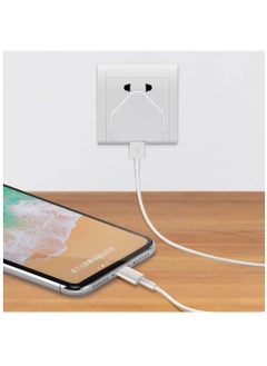 ELTRAZONE 5W Power Adapter Supply with USB Charger Cable and Plug Compatible for Apple iPhone 5S/6/6S/6 Plus/6S Plus/7/7 Plus/8/8 Plus/XS/X/XS Max/11/XR/iPod Touch 5G  - Image 4