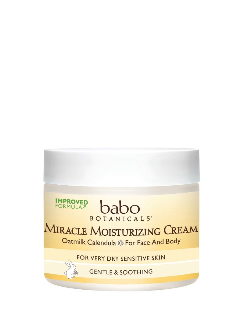 بابو بوتانيكالز Babo Botanicals، كريم مرطب Miracle ، 2 أونصة (57 جم)