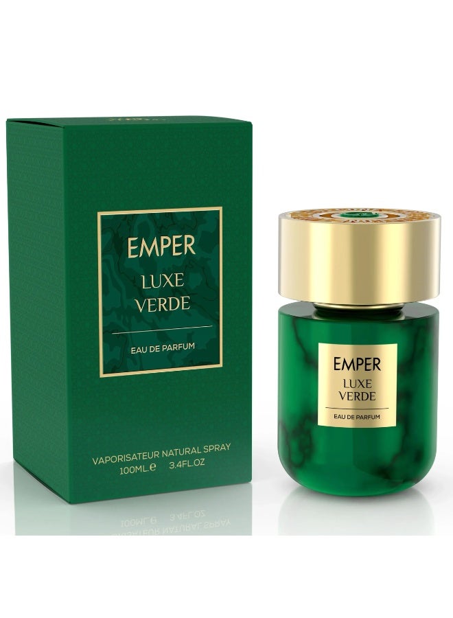 امبر عطر لوكس جرين للجنسين 100 مل - Image 1