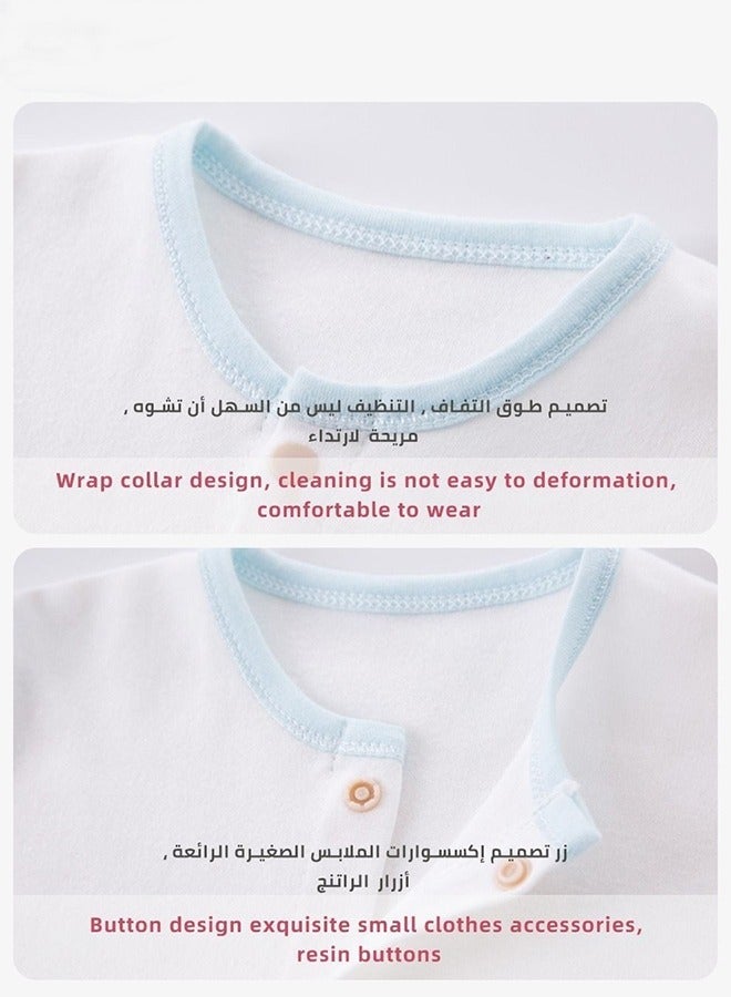 MIXDE 18 Pieces 100% Cotton Newborn Baby  Clothes Set Gift Box For Boys And Girls - Image 4