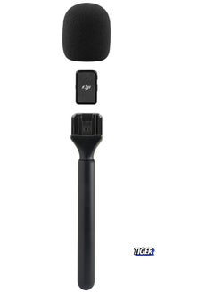 TIGER Mic Stand Holder for DJI Mic 1/2, Rode Wireless GO II, Wireless Interview Microphone Adapter Handheld Mount for Hollyland Lark M1/C1/150, Synco G1/A2, Movo & More – Versatile Mount for Wireless Mics  - Image 2