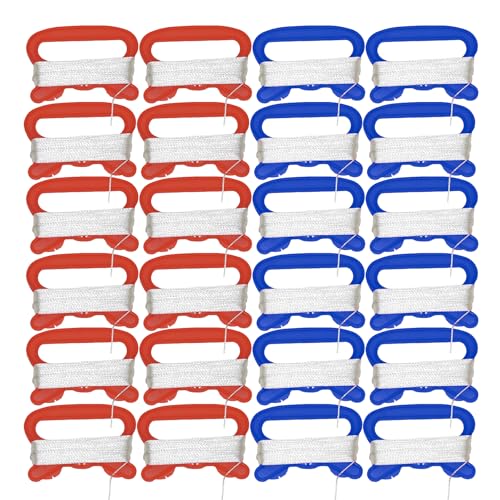In the Breeze 3418 10 LB x 100 Twisted Kite Line 24 Pieces Bulk Kite Winders for Class Projects Summer Camps Group Activites - Image 1