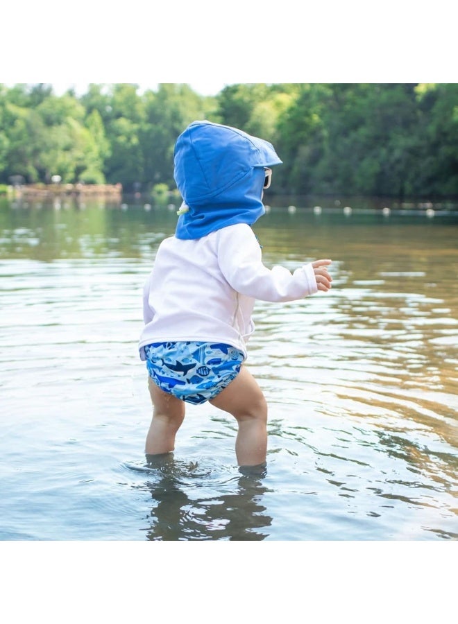 green sprouts Green Sprout Flap Sun Protection Hat - Image 5