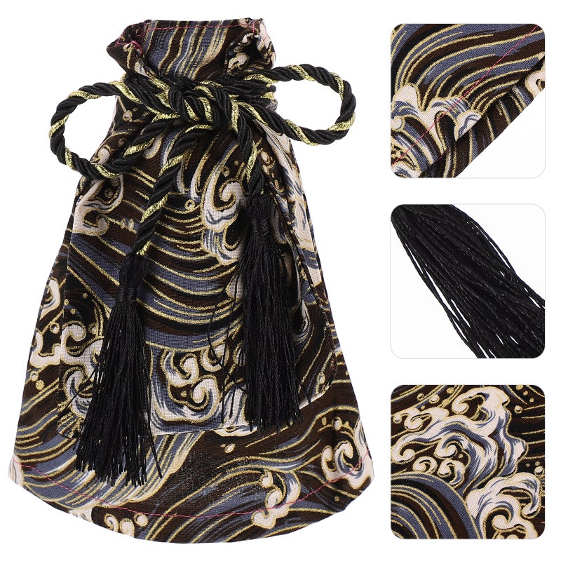 1 Set Car Modification Accessory Gear Lever Cloth Cover Cover with Rope - Image 3