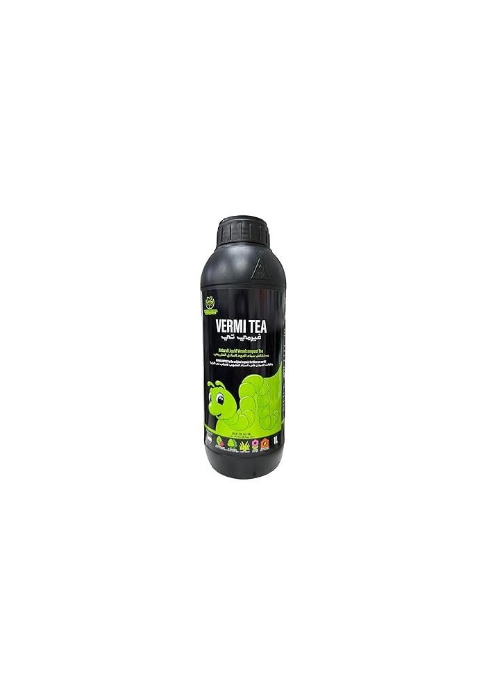 Vermi Tea Natural Liquid Vermicompost Tea - Organic Liquid Fertilizer for Plants, 1 Liter - Image 2