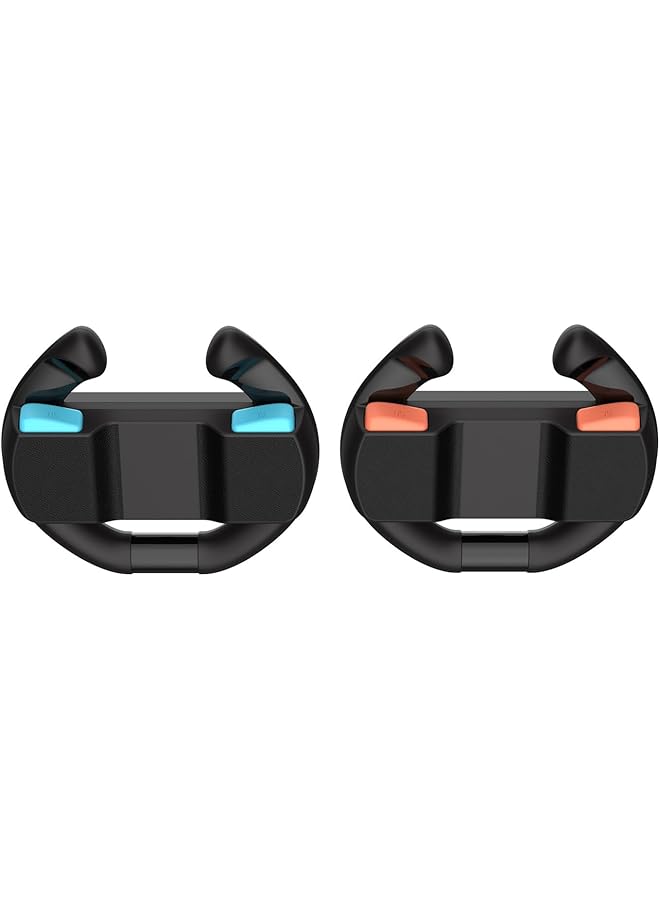 Grips And Steering Wheels For Nintendo Switch 2 Ergonomic Design 4 In 1 Switch 2 Accessories Bundle For Joy Con 2 Controllers - Image 5