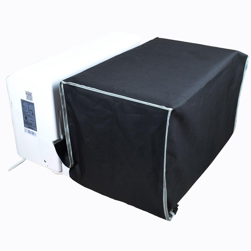 Garpernics air conditioner cover for midea U shaped outside unit AC Cover for Midea Fits with 80001000012000 BTU Ushaped window air conditioner 420D medium duty material waterproof UVResistant420D - Image 2