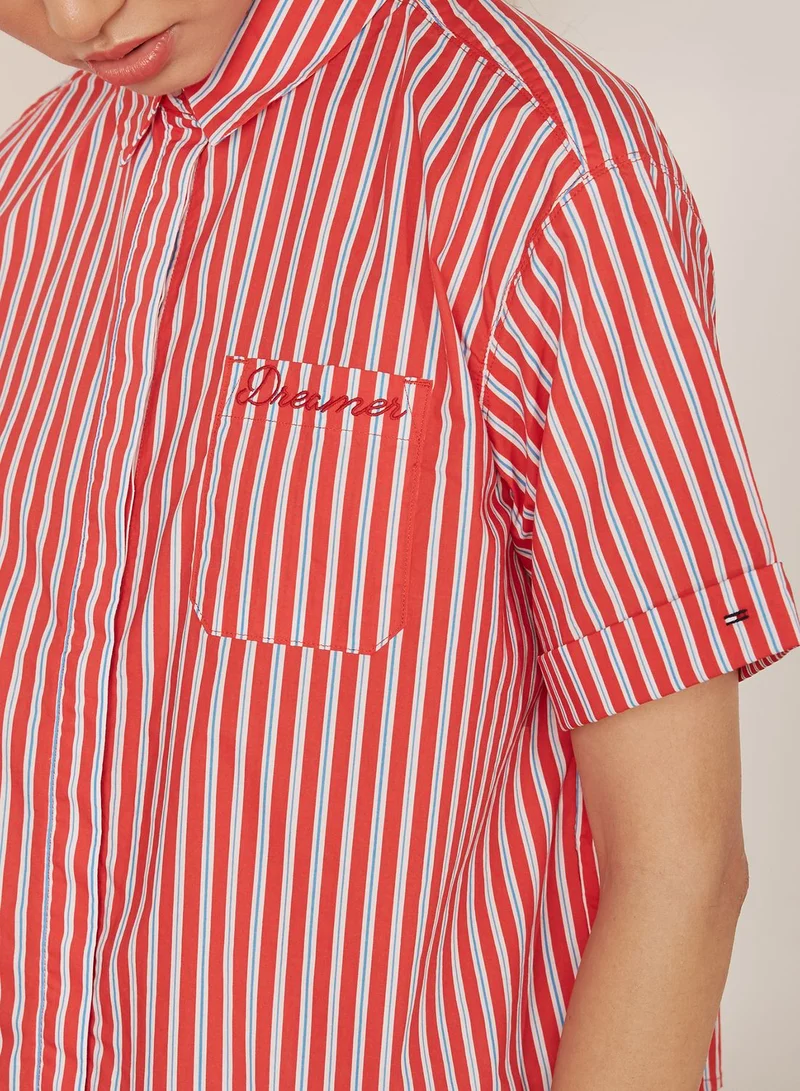 TOMMY JEANS Tjw Summer Striped Shirt
