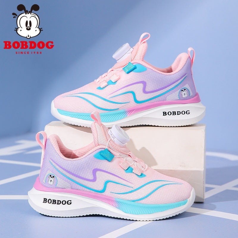 Babu Bean Women'S Shoes Spring Fashion Children'S Sneaker Middle And Large Children'S Breathable Shock Absorbing Boys Casual Shoes - Image 2