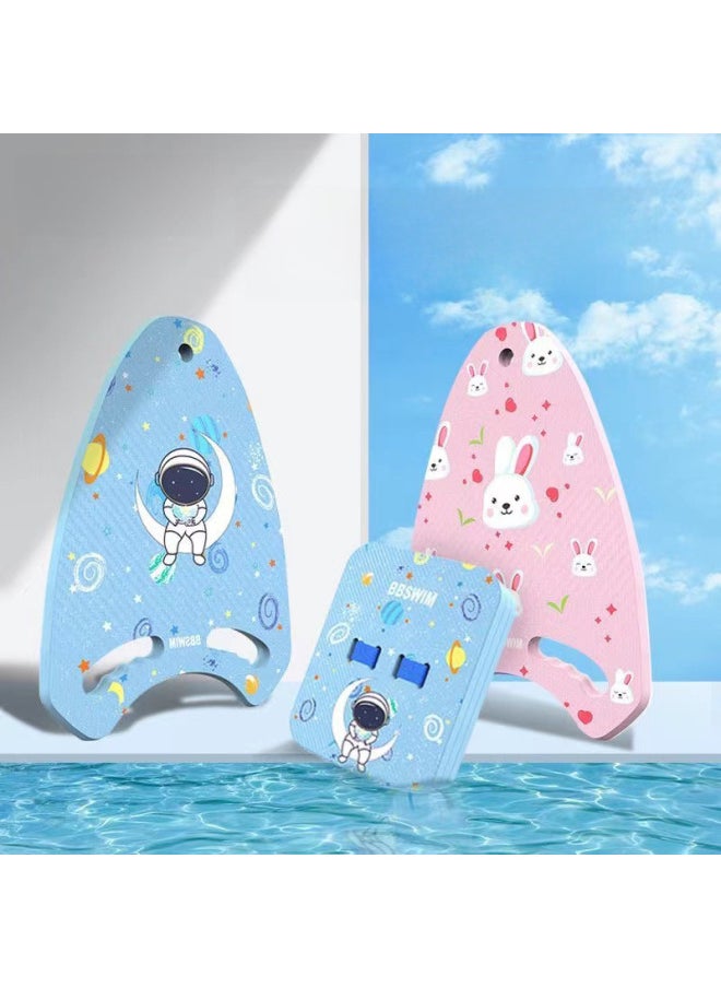 Generic - Swimming Floating Board Beginners Universal Printed Back Floating Water Board Adults And Children Learning Swimming Training Auxiliary Suit-Color:BB Print-Astronaut U Board - Image 1