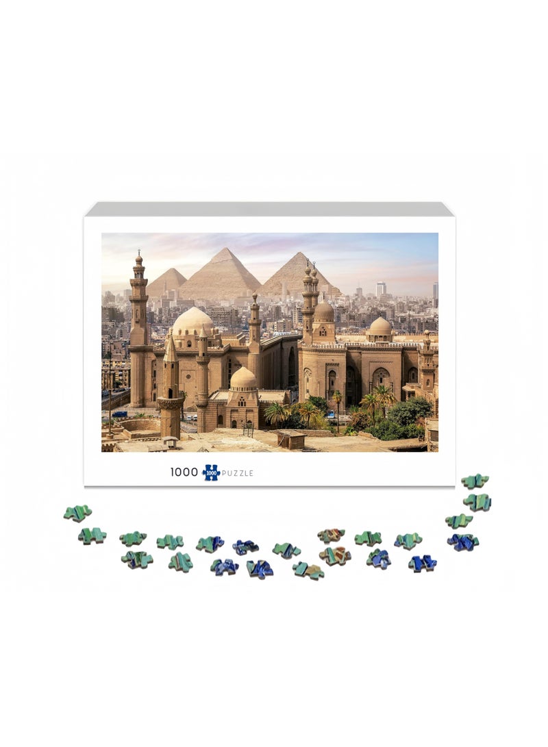 لغز 1000 قطعة | لغز ذو طابع مصري | لغز وألعاب تعليمية غير رسمية للكبار والصغار - Image 2