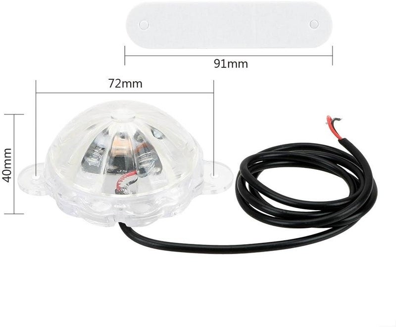 Autozap Motorcycle Star Flash Chassis Strobe Underglow Ambient RGB Dash Light Motorbike LED (12 V, 33 W) (Universal for Bike) (Pack of 2) - Image 3