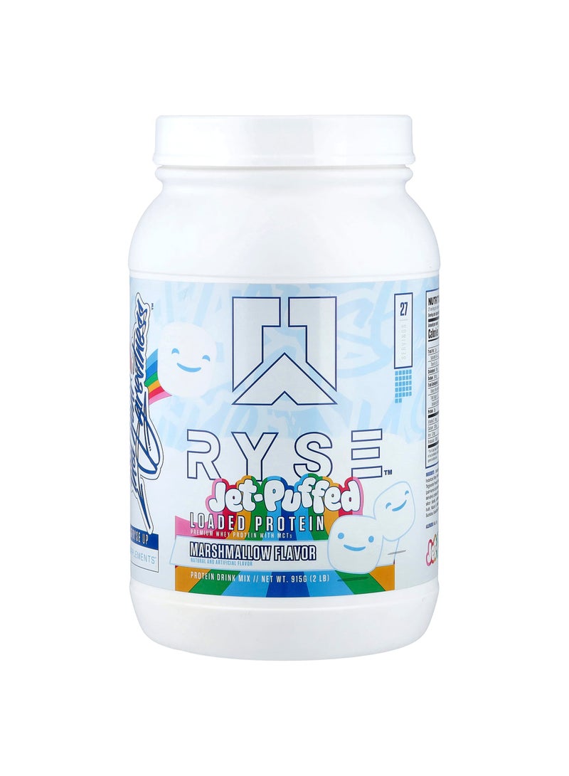 Loaded Protein, Jet-Puffed, Marshmallow, 2 lb (915 g)