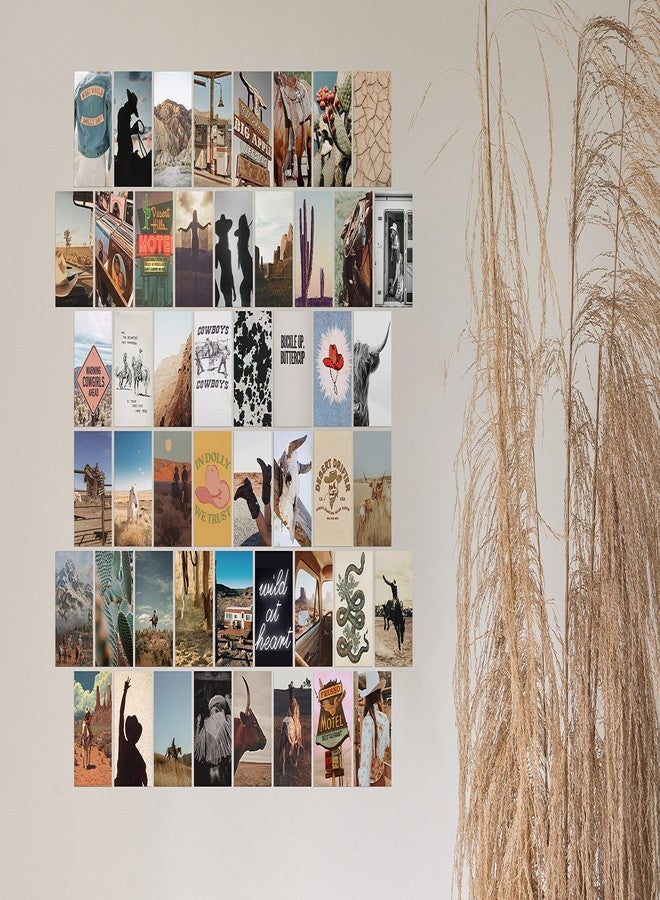 TwoDays Western Wall Decor Collage Kit, Western Home Decor, Cowgirl Room Decor, Cowboy Prints Decor for Girls Bedroom, Vintage Cowgirl Poster(Set of 50, 4" × 6") - Image 4