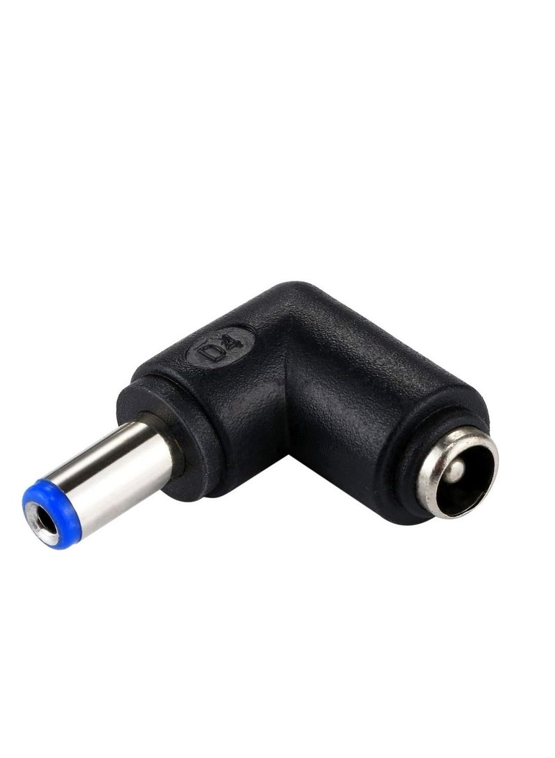 Terabyte DC 5521 Male to DC 5521 Female Connector Power Adapter for Laptop Notebook, 90 Degree Right - Image 1